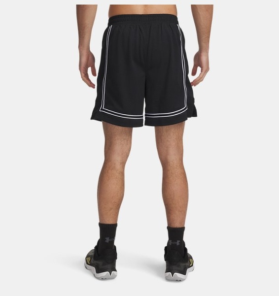 Siyah Erkek UA Zone Pro 7inch Mesh Şort