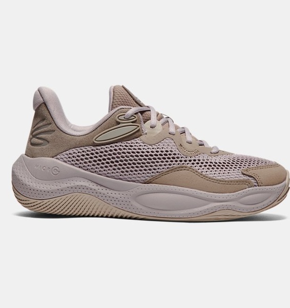 Vizon Erkek UA Curry Splash 24 Suede Basketbol Ayakkabısı