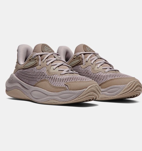 Vizon Erkek UA Curry Splash 24 Suede Basketbol Ayakkabısı