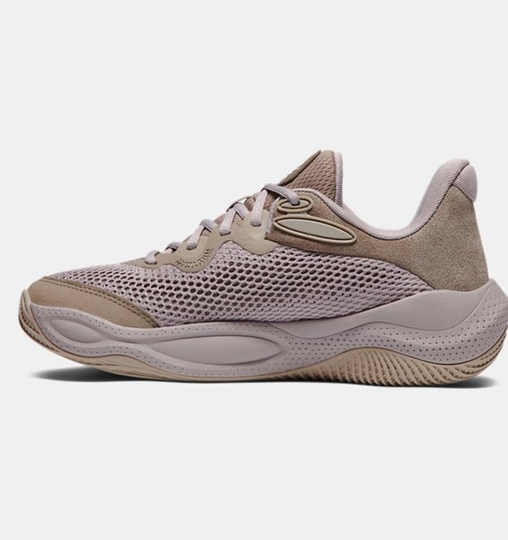 Vizon Erkek UA Curry Splash 24 Suede Basketbol Ayakkabısı