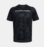 Erkek UA Tech ABC Camo Kısa Kollu T-shirt