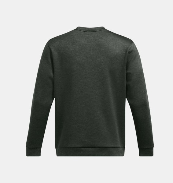 Yeşil Erkek UA Drive Uzun Kollu Bisiklet Yaka Sweatshirt