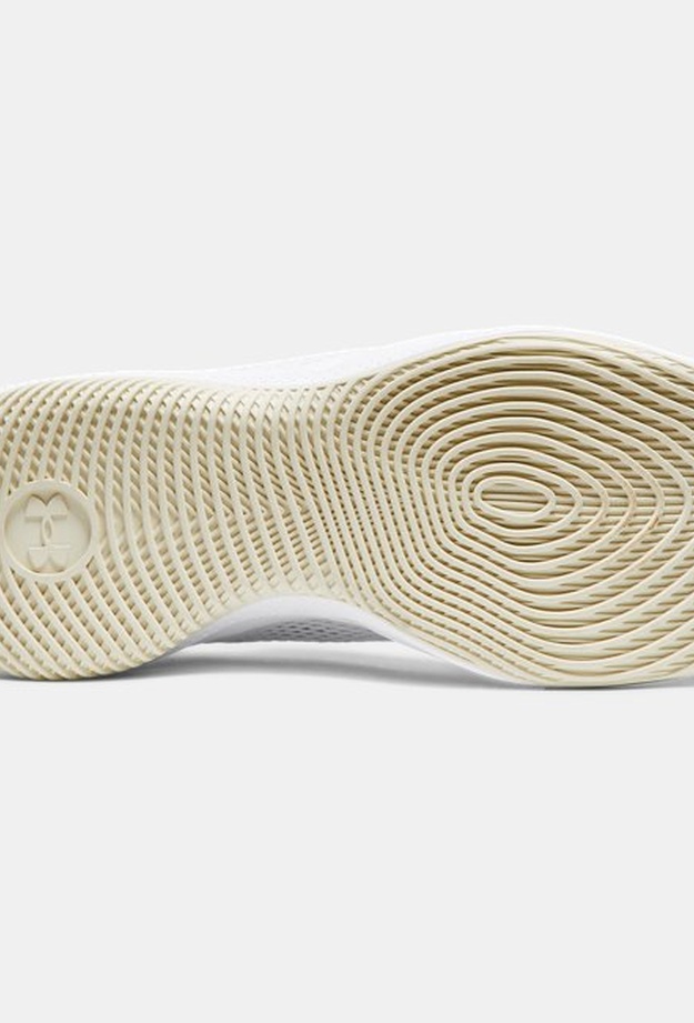 Erkek UA Curry Splash 24 Suede Basketbol Ayakkabısı Beyaz