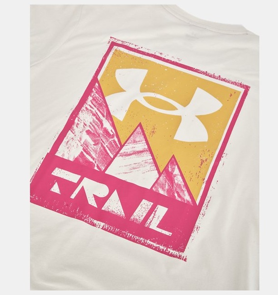 Taş Erkek UA Trail Run Graphic Tee T-shirt