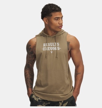 Erkek UA Project Rock Q2 Payoff Kapüşonlu Atlet