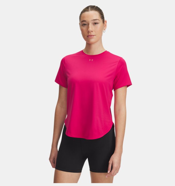 Kadın UA Launch EliteT-shirt Pembe