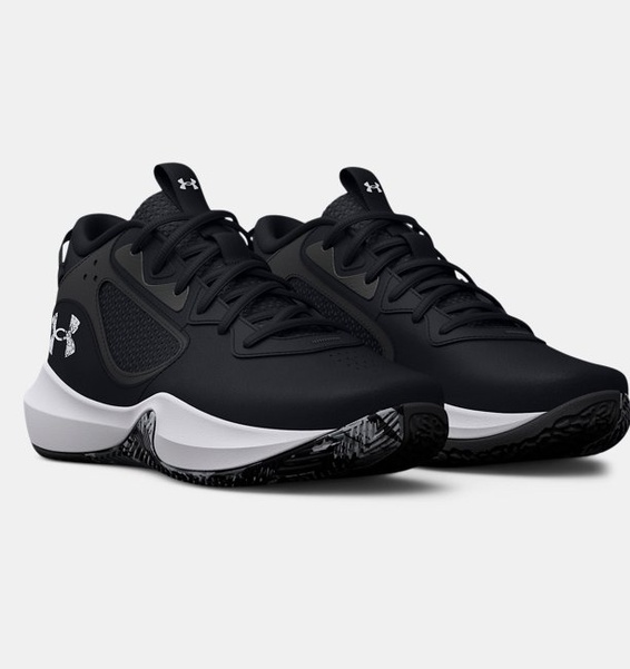 Siyah Unisex UA Lockdown 6 Basketbol Ayakkabısı