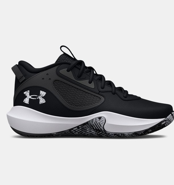 Siyah Unisex UA Lockdown 6 Basketbol Ayakkabısı
