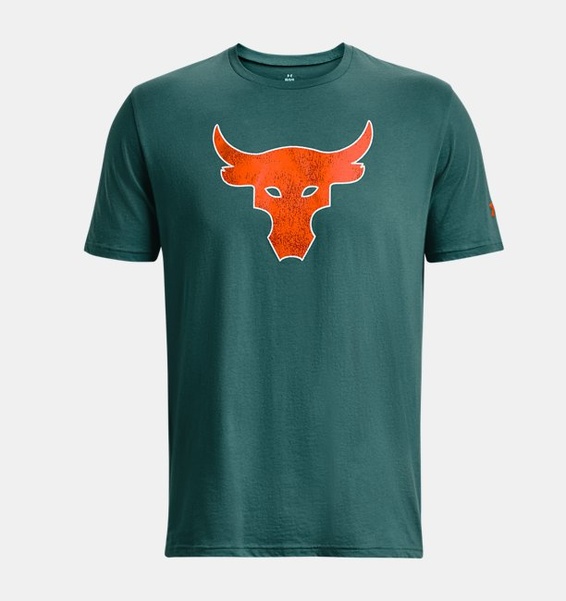 Yeşil Erkek Project Rock Brahma Bull Kısa Kollu