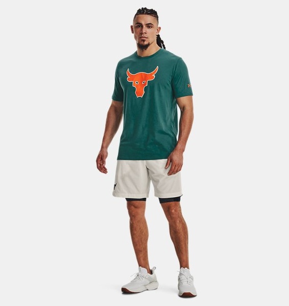 Yeşil Erkek Project Rock Brahma Bull Kısa Kollu