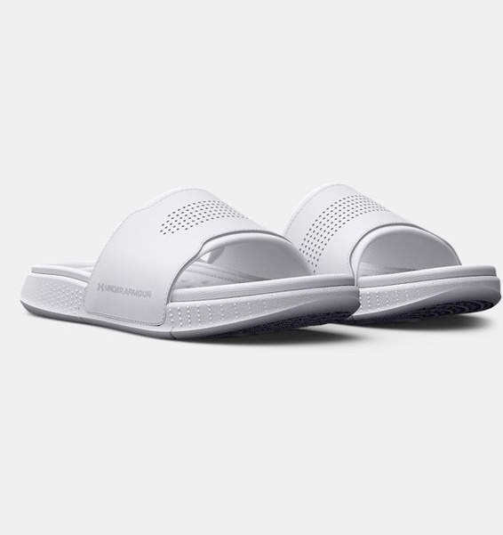 Beyaz Unisex UA Ansa Elevate Terlik