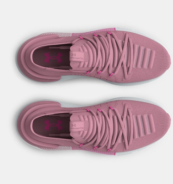 Pembe Kadın UA HOVR™ Phantom 3 Koşu Ayakkabısı