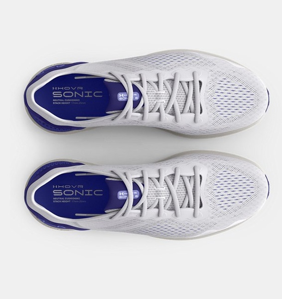 Beyaz Kadın UA HOVR Sonic 6 Koşu Ayakkabısı