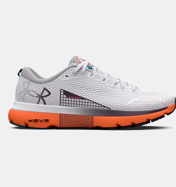 Beyaz Erkek UA HOVR Infinite 5 Koşu Ayakkabısı