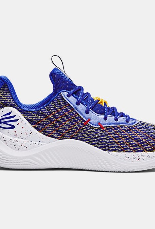 Unisex Curry Flow 10 Dub Nation Basketbol Ayakkabısı Mavi