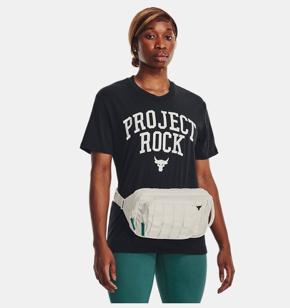 Beyaz Unisex UA Project Rock Bel Çantası