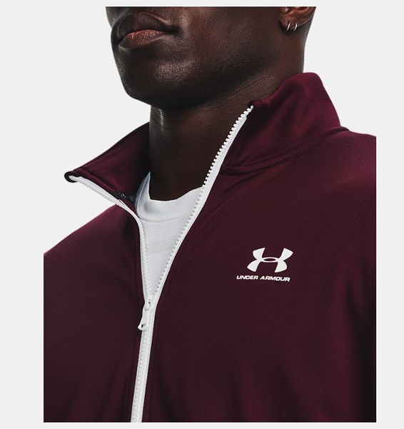 Kırmızı Erkek UA Sportstyle Triko Ceket