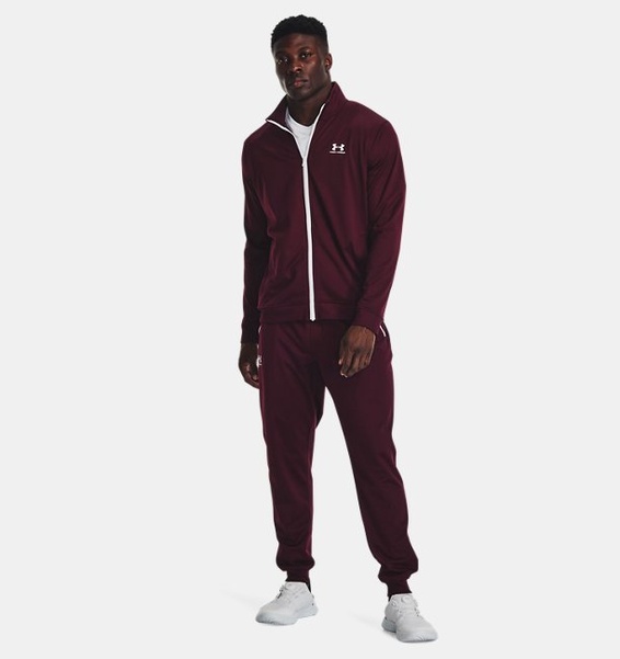 Kırmızı Erkek UA Sportstyle Triko Ceket