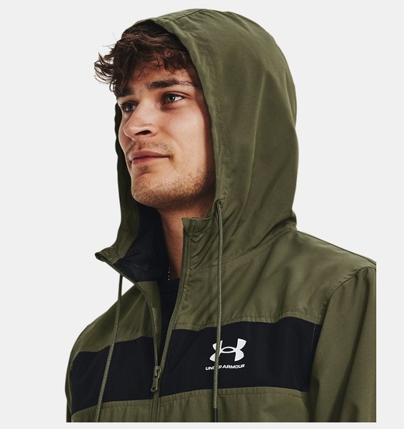 Yeşil Erkek UA Sportstyle Rüzgarlık