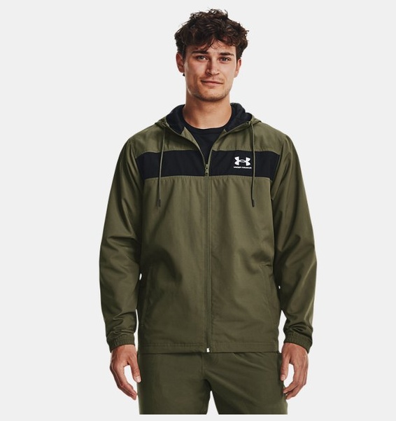 Yeşil Erkek UA Sportstyle Rüzgarlık