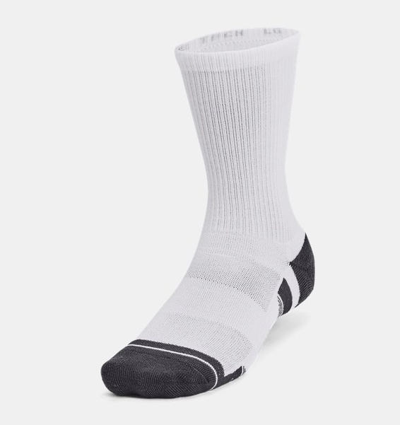 Beyaz Unisex UA Performance Tech 3’lü Paket Crew Çorap