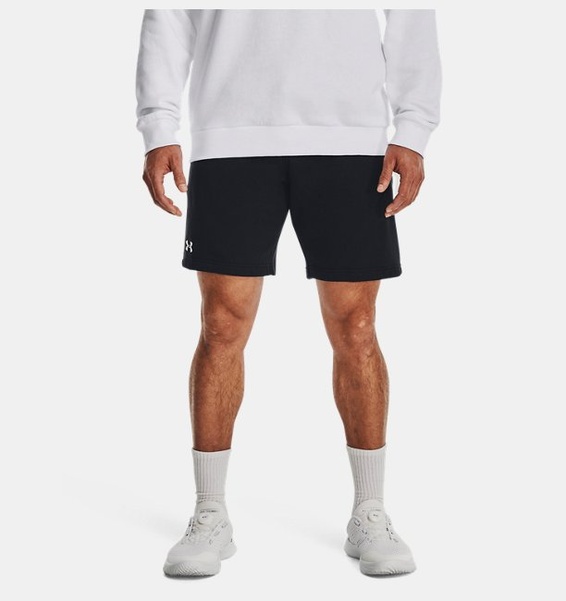 Siyah Erkek UA Rival Fleece Şort