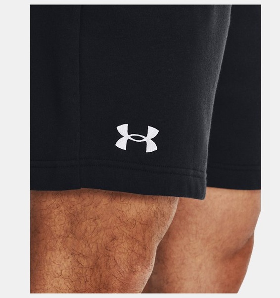 Siyah Erkek UA Rival Fleece Şort