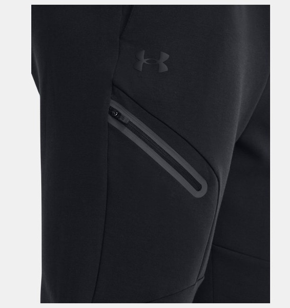 Siyah Erkek UA Unstoppable Fleece Eşofman Altı