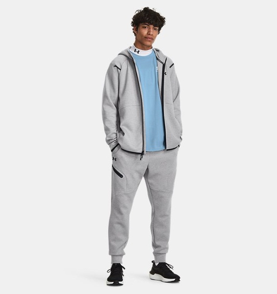 Gri Erkek UA Unstoppable Fleece Eşofman Altı