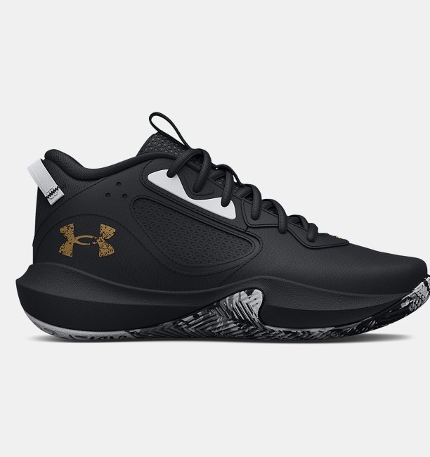 Unisex UA Lockdown 6 Basketbol Ayakkabısı Siyah