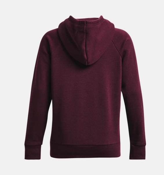 Bordo Kadın UA Rival Fleece Big Logo HD Sweatshirt