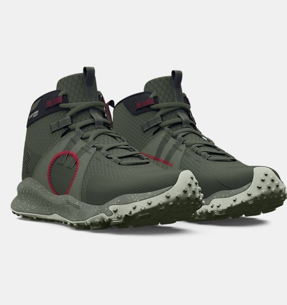 Haki Erkek UA Charged Maven Trek Waterproof Trail Ayakkabı