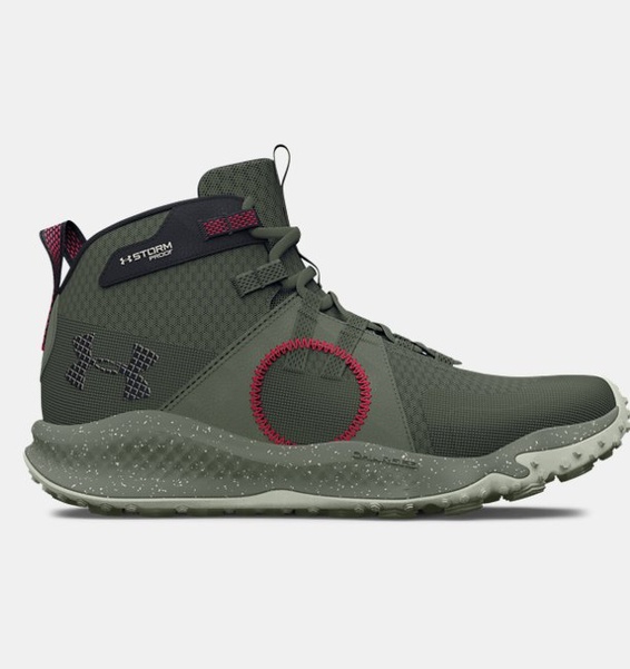 Haki Erkek UA Charged Maven Trek Waterproof Trail Ayakkabı