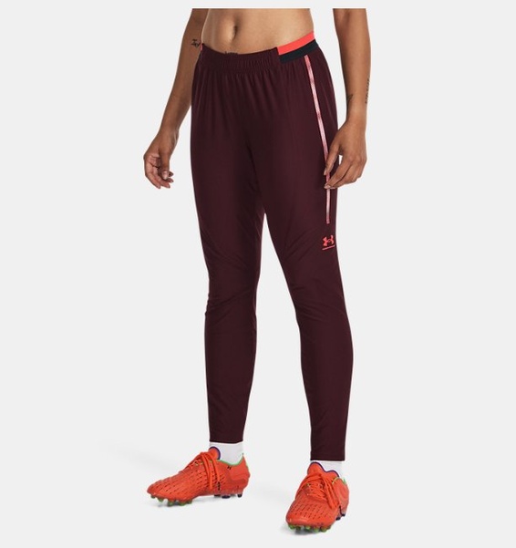 Bordo Kadın UA Challenger Pro Pantolon