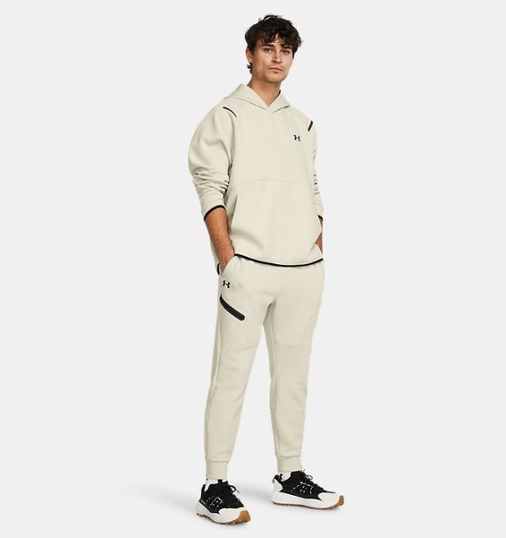 Bej Erkek UA Unstoppable Fleece Eşofman Altı