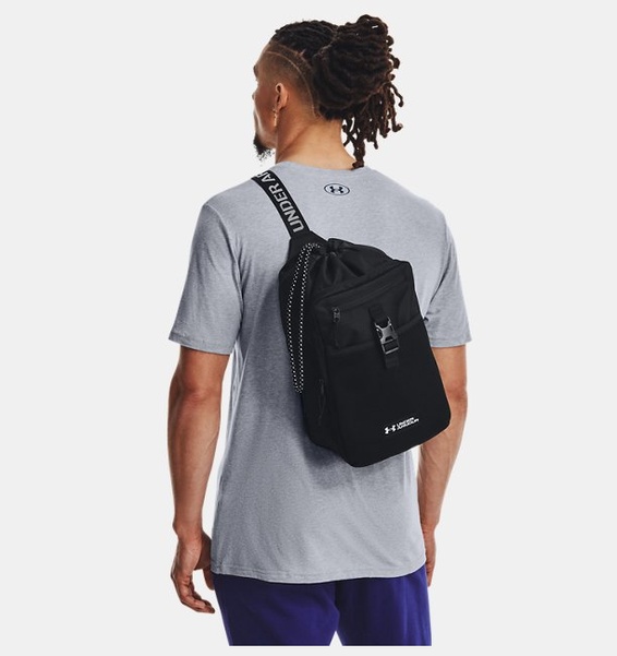 Siyah Unisex UA Utility Esnek Sling