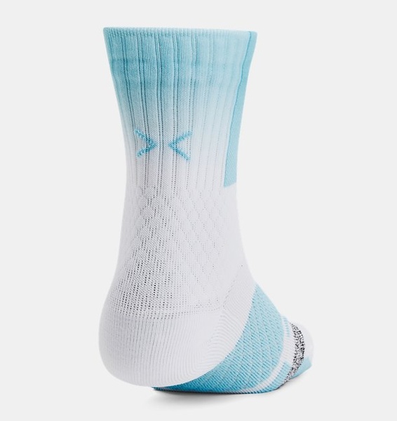 Beyaz Unisex UA Curry UA Playmaker Tekli Paket Mid Çorap