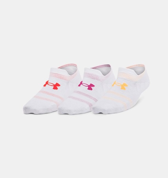 Beyaz Unisex UA Essential UltraLowTab 3’lü Paket Çorap