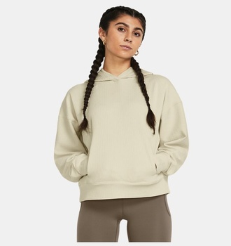 Kadın UA Journey Rib Oversized Kapüşonlu Üst