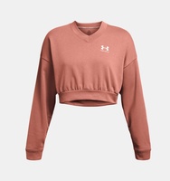 Kadın UA Rival Terry Oversized Crop Crew Sweatshirt