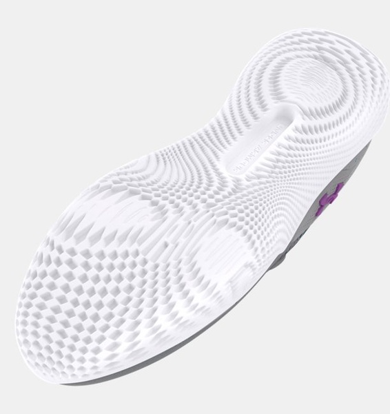 Gri Kadın UA Flow Dynamic IntelliKnit Antrenman Ayakkabısı