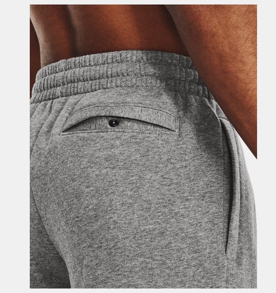 Gri Erkek UA Rival Fleece Şort