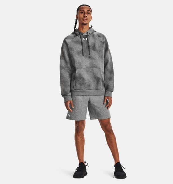 Gri Erkek UA Rival Fleece Şort