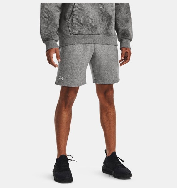 Gri Erkek UA Rival Fleece Şort