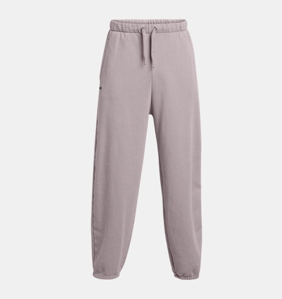 Gri Erkek UA Icon Heavyweight Fleece Wash Oversized Pantolon