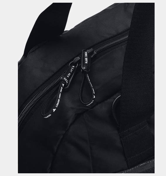 Siyah Kadın UA Project Rock Gym Bag SM Spor Çanta