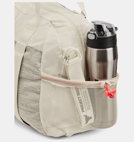Beyaz Kadın UA Project Rock Gym Bag SM Spor Çanta