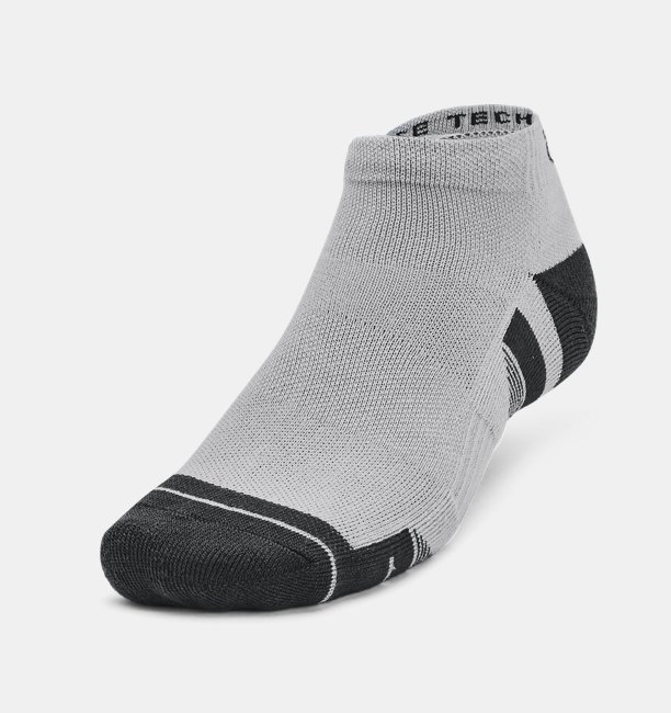 Unisex UA Performance Tech 3’lü Paket Low Çorap Gri