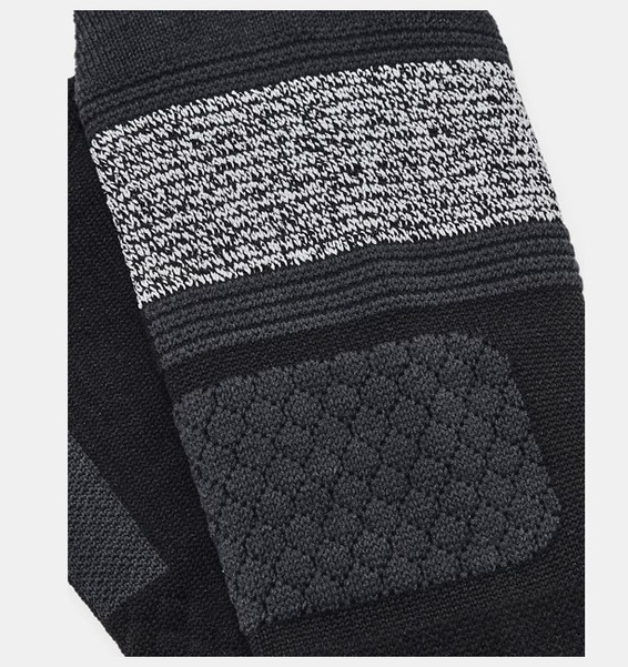 Siyah Unisex UA Curry UA Playmaker Tekli Paket Mid Çorap