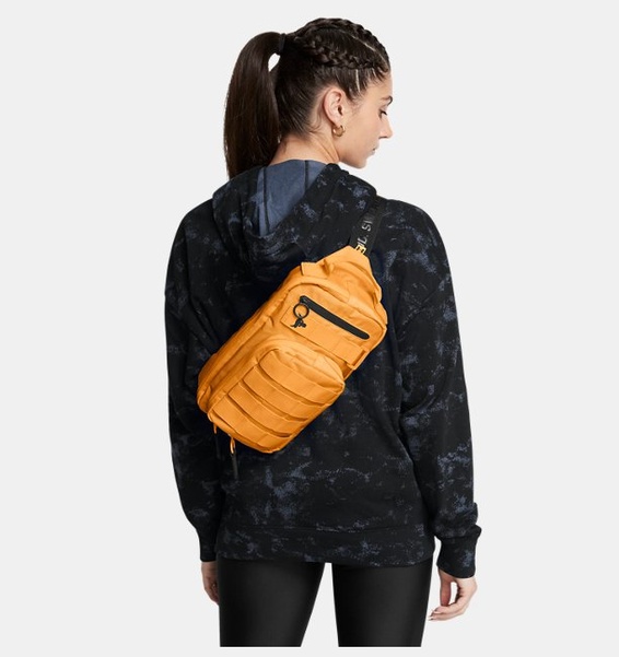 Turuncu Unisex UA Project Rock Bel Çantası